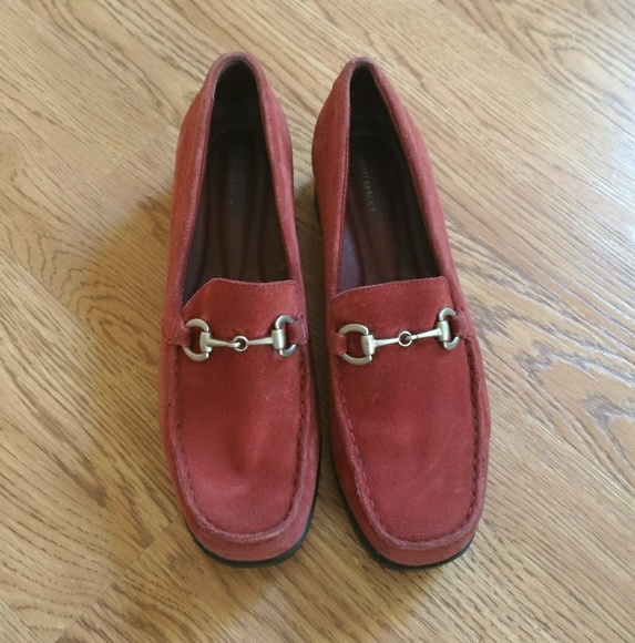 Red Leather Rockport Waterproof Shoes - Picture 3 of 4